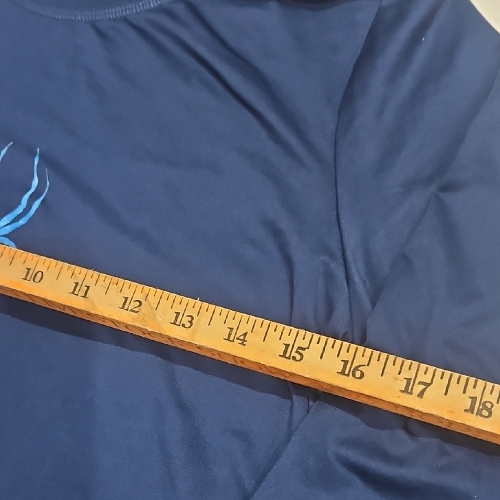 Spyder Navy Long Sleeve with Blue Spider Logo XL - Picture 4 of 8